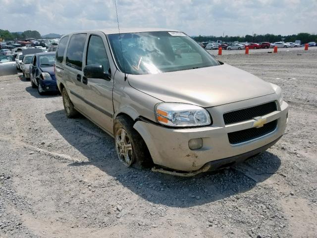 1GNDV23188D103889 - 2008 CHEVROLET UPLANDER L TAN photo 1