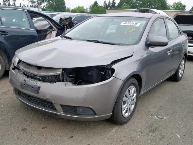 KNAFU4A22B5414454 - 2011 KIA FORTE EX GRAY photo 2