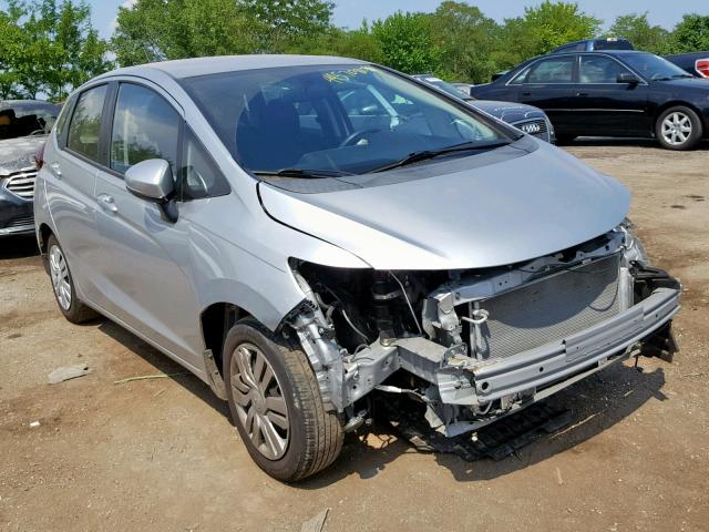 JHMGK5H56GX005614 - 2016 HONDA FIT LX SILVER photo 1