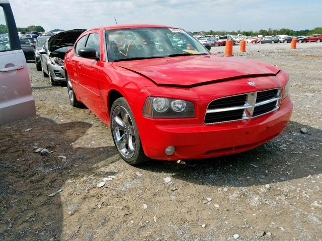 2B3KA33G88H185763 - 2008 DODGE CHARGER SX RED photo 1