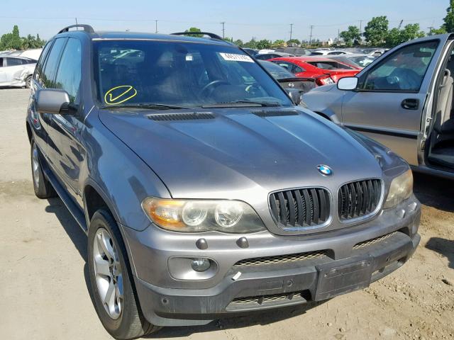 5UXFA13524LU23024 - 2004 BMW X5 3.0I GRAY photo 1