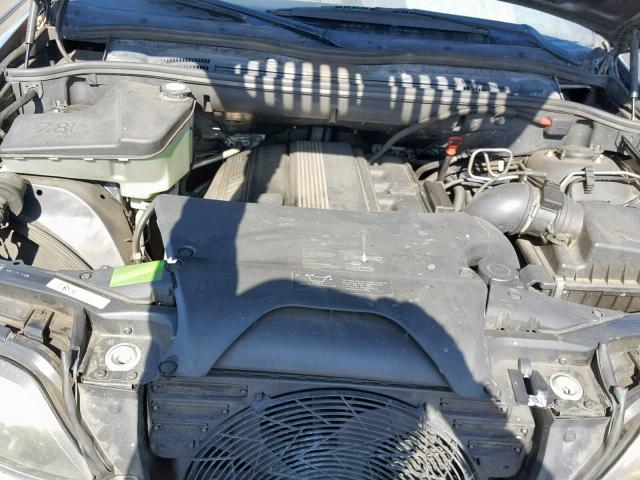 5UXFA13524LU23024 - 2004 BMW X5 3.0I GRAY photo 7