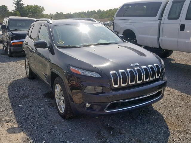 1C4PJMDS1EW317613 - 2014 JEEP CHEROKEE L BLACK photo 1