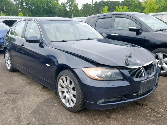 WBAVD33596KV66929 - 2006 BMW 330 XI BLUE photo 1