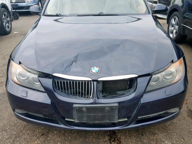 WBAVD33596KV66929 - 2006 BMW 330 XI BLUE photo 9