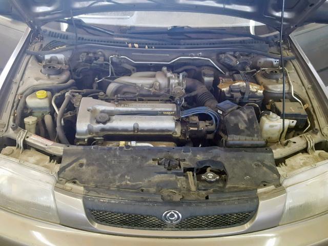 JM1BC1415V0132459 - 1997 MAZDA PROTEGE DX BROWN photo 7