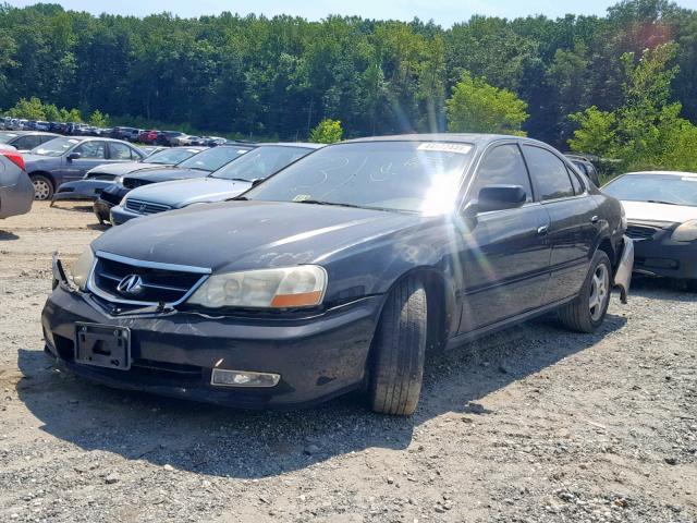 19UUA56783A089834 - 2003 ACURA 3.2TL BLACK photo 2