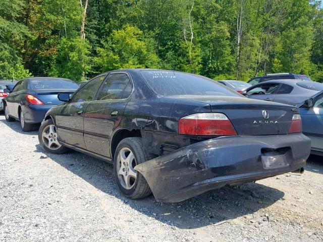 19UUA56783A089834 - 2003 ACURA 3.2TL BLACK photo 3