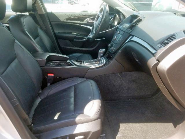 2G4GS5EV4C9158289 - 2012 BUICK REGAL PREM SILVER photo 5