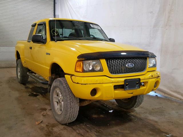 1FTZR45E42PA71625 - 2002 FORD RANGER SUP YELLOW photo 1