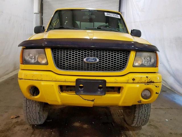 1FTZR45E42PA71625 - 2002 FORD RANGER SUP YELLOW photo 9