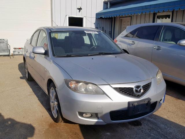 JM1BK32F281117557 - 2008 MAZDA 3 I SILVER photo 1