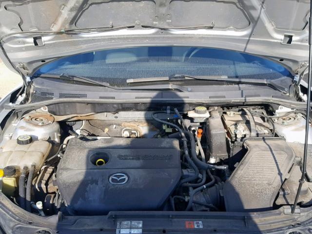 JM1BK32F281117557 - 2008 MAZDA 3 I SILVER photo 7