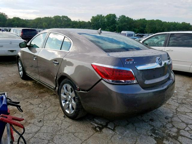 1G4GC5ED1BF233539 - 2011 BUICK LACROSSE C BROWN photo 3