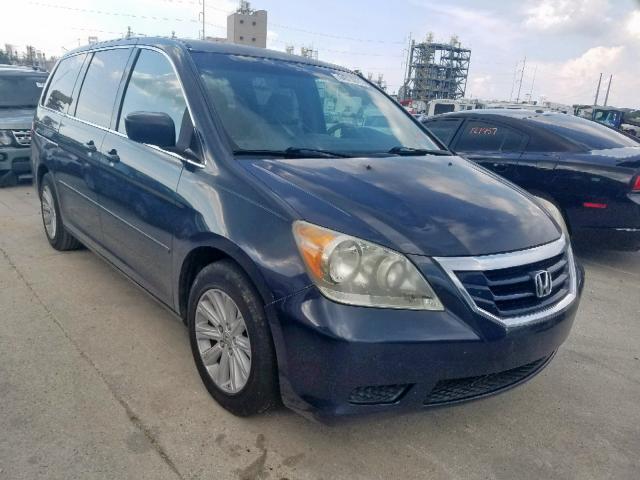 5FNRL38229B056610 - 2009 HONDA ODYSSEY LX BLUE photo 1