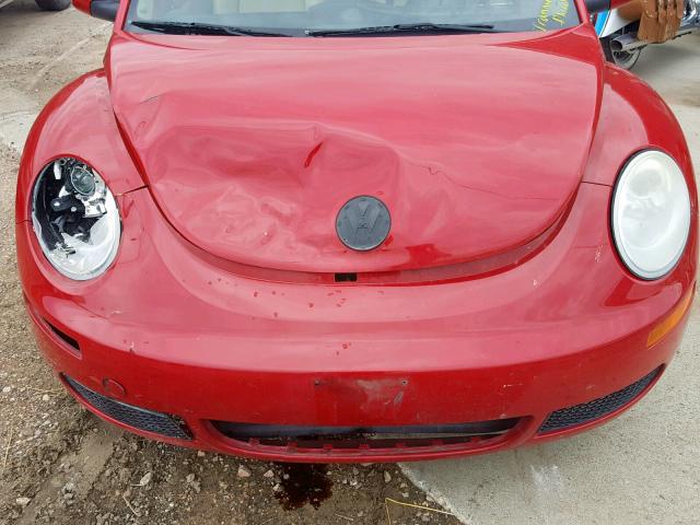 3VWRG3AL9AM002385 - 2010 VOLKSWAGEN NEW BEETLE 栗色 照片 7