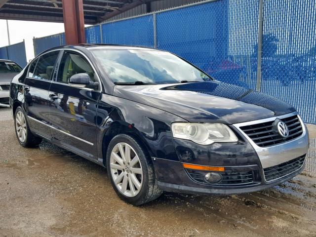 WVWJK7AN3AE104438 - 2010 VOLKSWAGEN PASSAT KOM BLACK photo 1