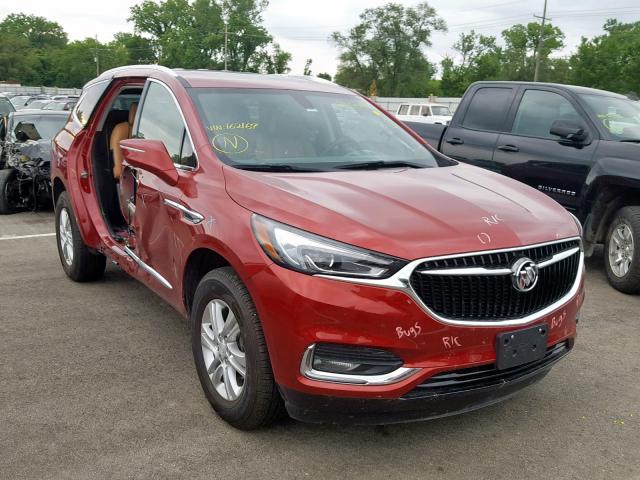 5GAERBKW6JJ162169 - 2018 BUICK ENCLAVE ES MAROON photo 1