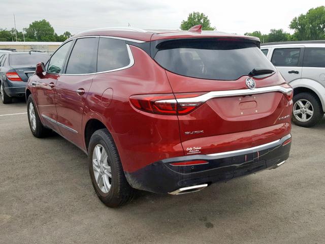 5GAERBKW6JJ162169 - 2018 BUICK ENCLAVE ES MAROON photo 3