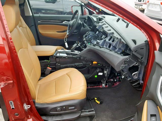 5GAERBKW6JJ162169 - 2018 BUICK ENCLAVE ES MAROON photo 5