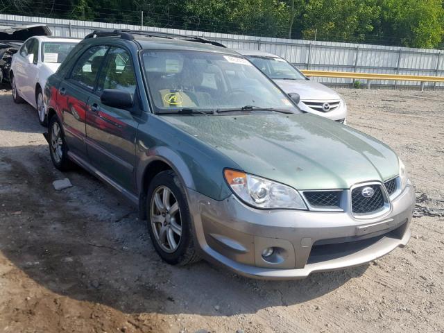 JF1GG63657H810819 - 2007 SUBARU IMPREZA OU GREEN photo 1