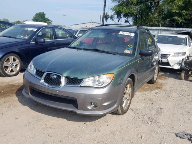 JF1GG63657H810819 - 2007 SUBARU IMPREZA OU GREEN photo 2