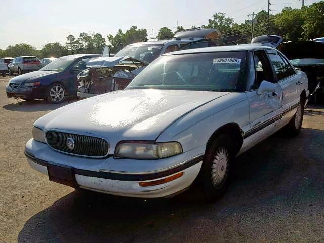 1G4HP52K1VH619124 - 1997 BUICK LESABRE CU WHITE photo 2