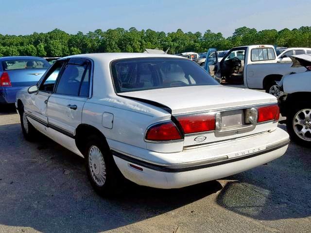 1G4HP52K1VH619124 - 1997 BUICK LESABRE CU WHITE photo 3