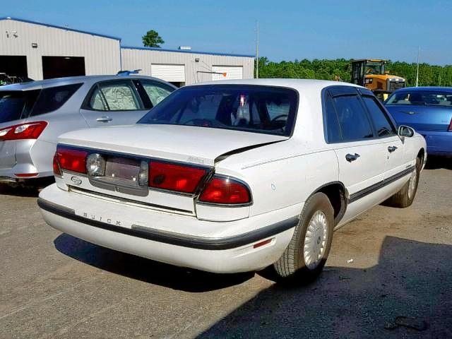 1G4HP52K1VH619124 - 1997 BUICK LESABRE CU WHITE photo 4