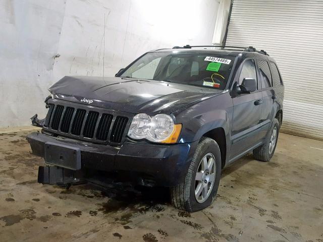 1J8GR48K59C544905 - 2009 JEEP GRAND CHER BLACK photo 2