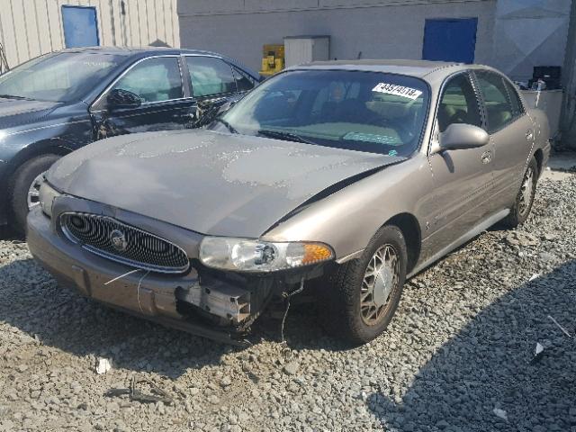 1G4HR54K02U290796 - 2002 BUICK LESABRE LI GOLD photo 2