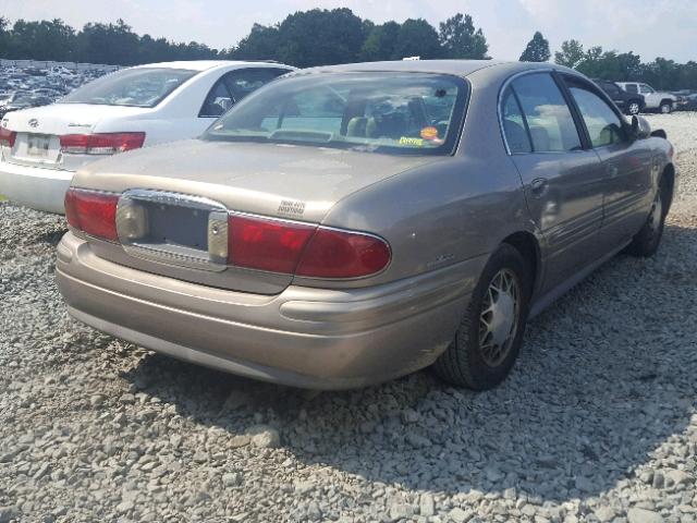 1G4HR54K02U290796 - 2002 BUICK LESABRE LI GOLD photo 4