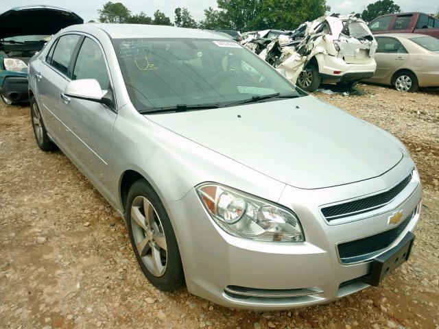 1G1ZC5E0XCF335670 - 2012 CHEVROLET MALIBU 1LT SILVER photo 1