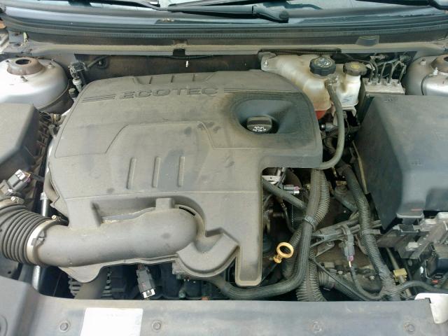 1G1ZC5E0XCF335670 - 2012 CHEVROLET MALIBU 1LT SILVER photo 7