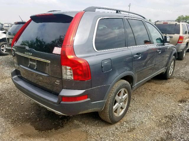 YV4CZ982171352924 - 2007 VOLVO XC90 3.2 GRAY photo 4