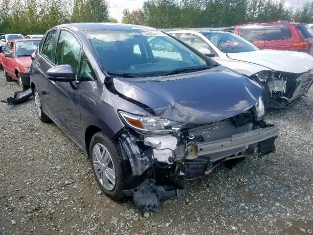 3HGGK5H48KM703621 - 2019 HONDA FIT LX CHARCOAL photo 1