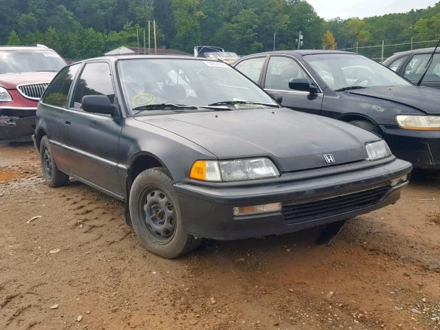 2HGED6358MH588009 - 1991 HONDA CIVIC DX BLACK photo 1