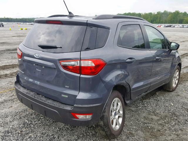 MAJ3S2GE3KC269881 - 2019 FORD ECOSPORT S GRAY photo 4