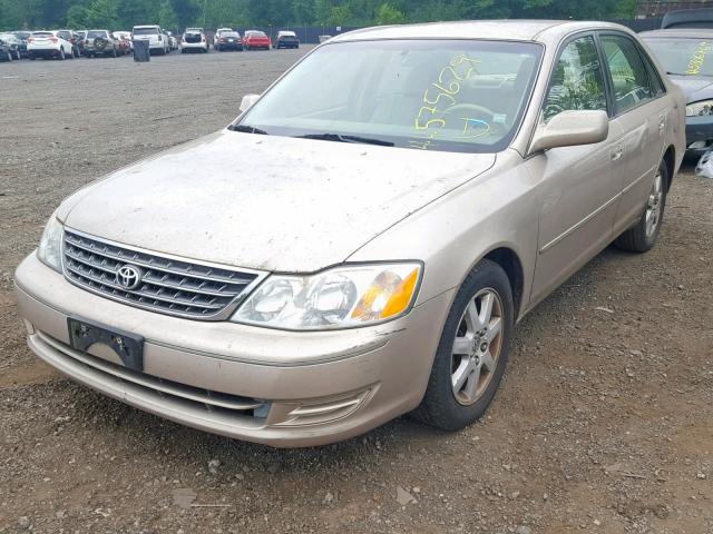 4T1BF28BX3U324350 - 2003 TOYOTA AVALON BEIGE photo 2