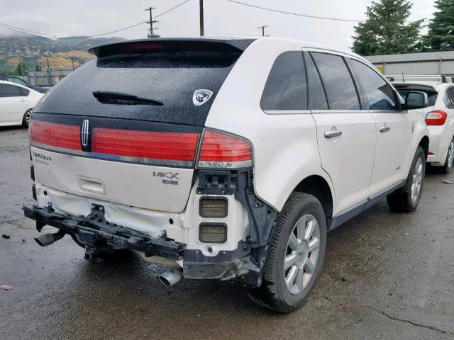 2LMDU88C69BJ05706 - 2009 LINCOLN MKX WHITE photo 4