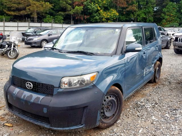 JTLKE50EX81016607 - 2008 TOYOTA SCION XB 蓝色 照片 2
