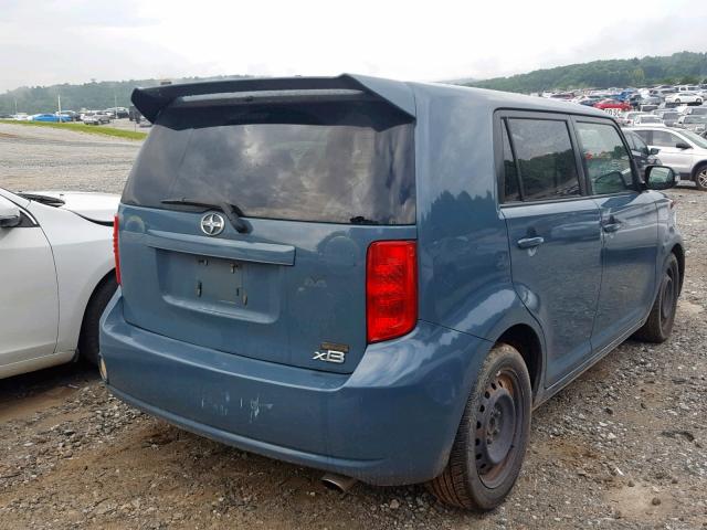 JTLKE50EX81016607 - 2008 TOYOTA SCION XB 蓝色 照片 4