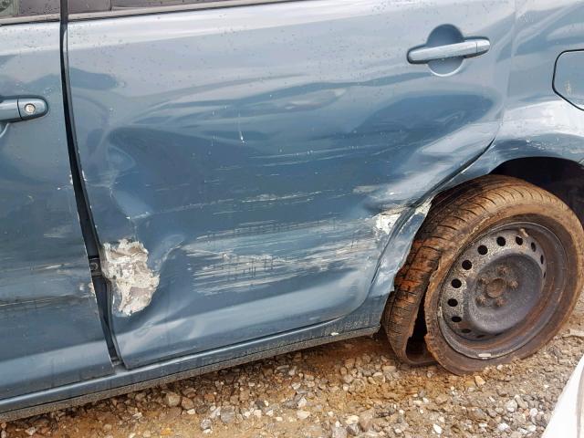 JTLKE50EX81016607 - 2008 TOYOTA SCION XB 蓝色 照片 9