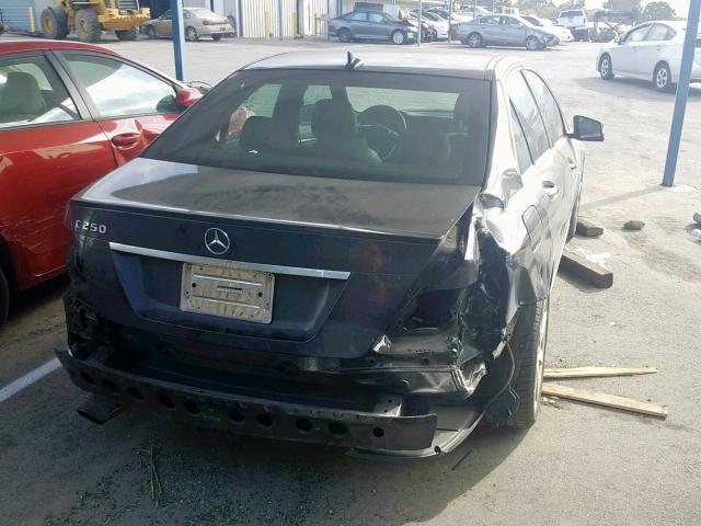 WDDGF4HB4CA623698 - 2012 MERCEDES-BENZ C 250 BLACK photo 4