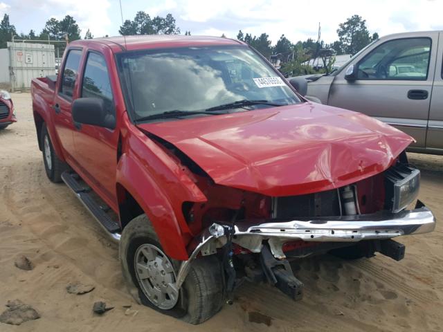 1GTDS136968248470 - 2006 GMC CANYON RED photo 1