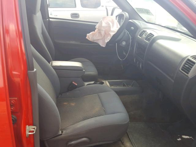 1GTDS136968248470 - 2006 GMC CANYON RED photo 5