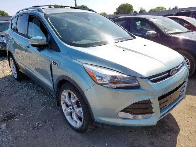 1FMCU9J99DUA93470 - 2013 FORD ESCAPE TIT TEAL photo 1