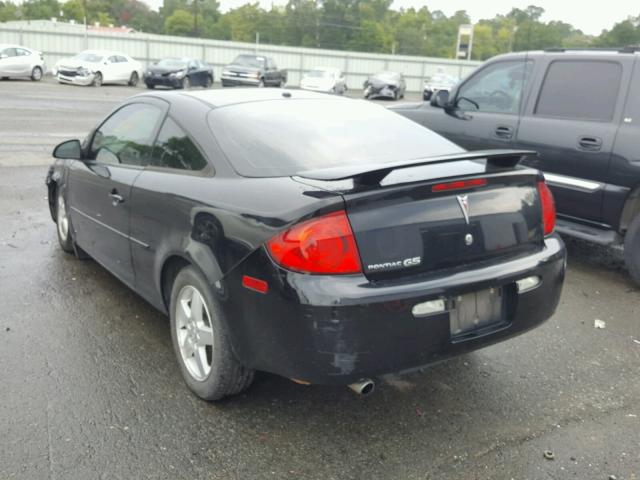 1G2AL18F287237820 - 2008 PONTIAC G5 BLACK photo 3