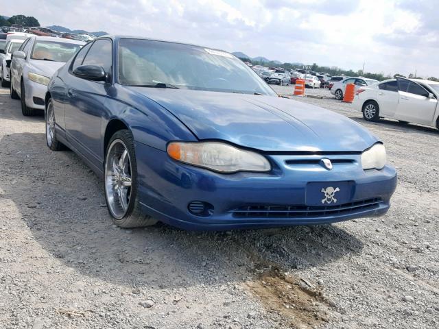 2G1WW12E459278364 - 2005 CHEVROLET MONTE CARL BLUE photo 1