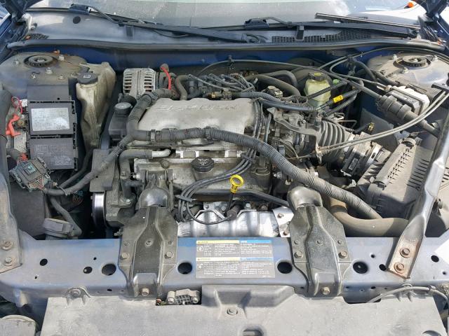 2G1WW12E459278364 - 2005 CHEVROLET MONTE CARL BLUE photo 7